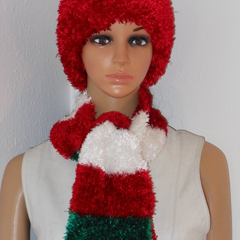 Nucollections Multi-Color Hat And Scarf Set Osfm - image 4
